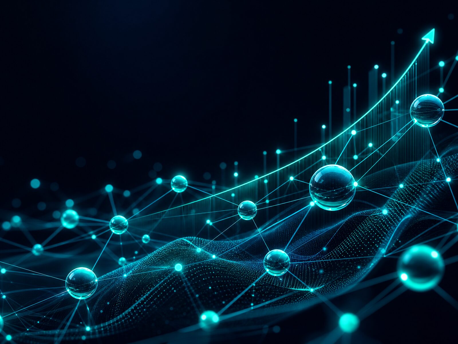 Visualização de crescimento digital e estratégia de marketing digital da ATD Agency